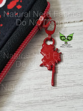 Load image into Gallery viewer, Blood Drip Zipper Pull