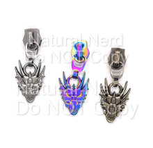 Load image into Gallery viewer, Dragon Head Zipper Pull