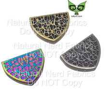 Load image into Gallery viewer, Stained Glass Window 1 inch Strap ends (Pack of 4)