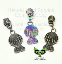 Load image into Gallery viewer, Crystal Ball Zipper Pull