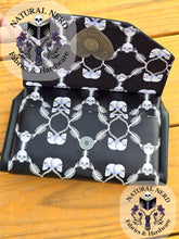 Load image into Gallery viewer, Bone Damask Zephy Wallet Clutch