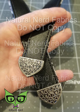 Load image into Gallery viewer, Stained Glass Window 1 inch Strap ends (Pack of 4)