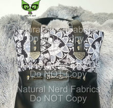 Load image into Gallery viewer, Stained Glass Window 1 inch Strap ends (Pack of 4)