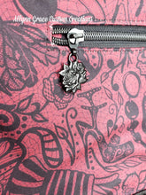 Load image into Gallery viewer, Rose Zipper Pull