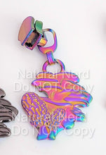 Load image into Gallery viewer, Mushroom Cluster Zipper Pull