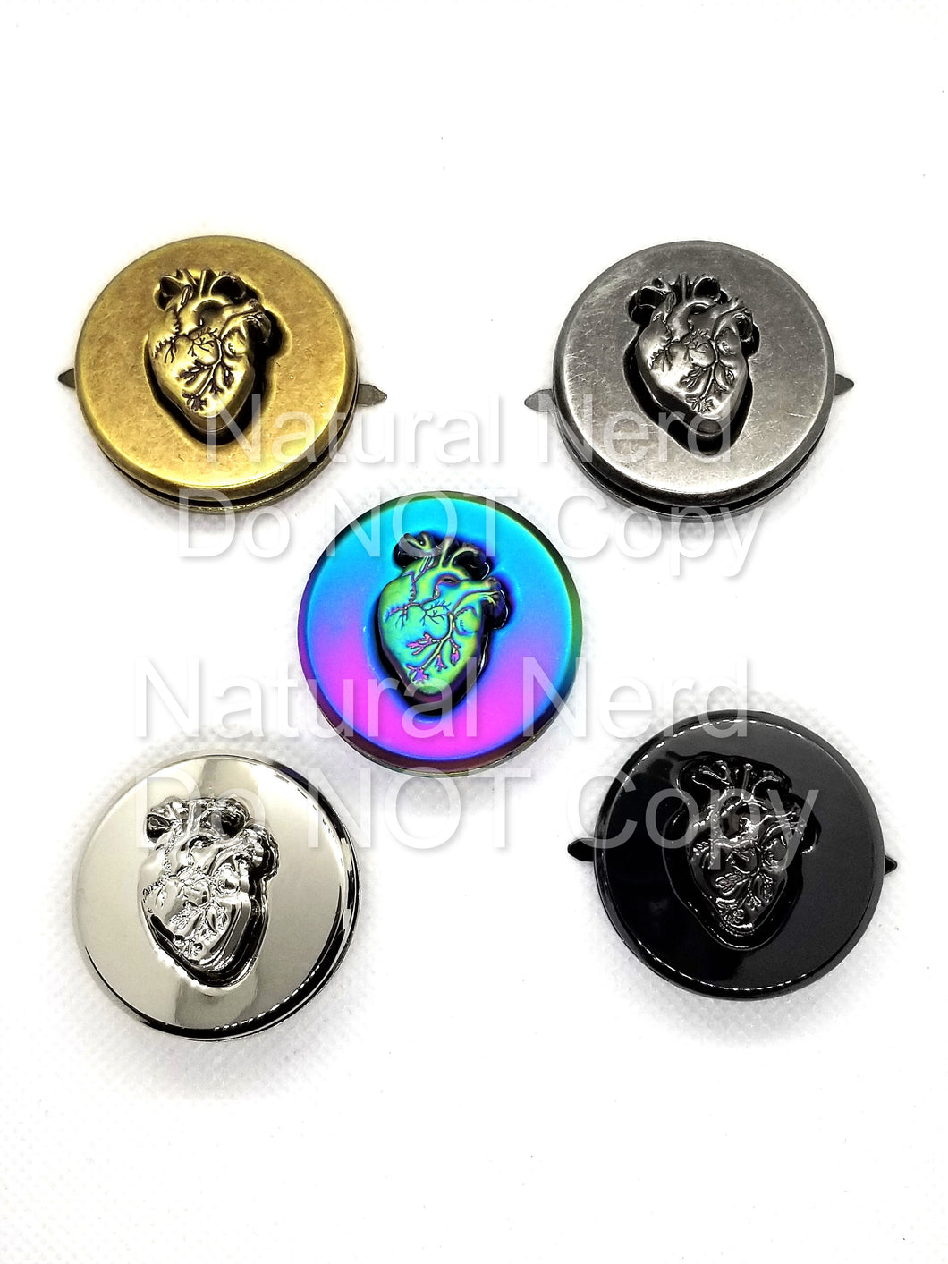 Anatomical Heart Turn Locks