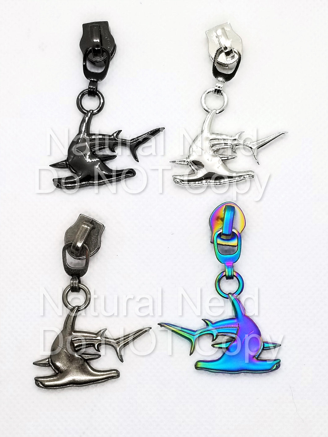 Hammerhead Shark Zipper Pull