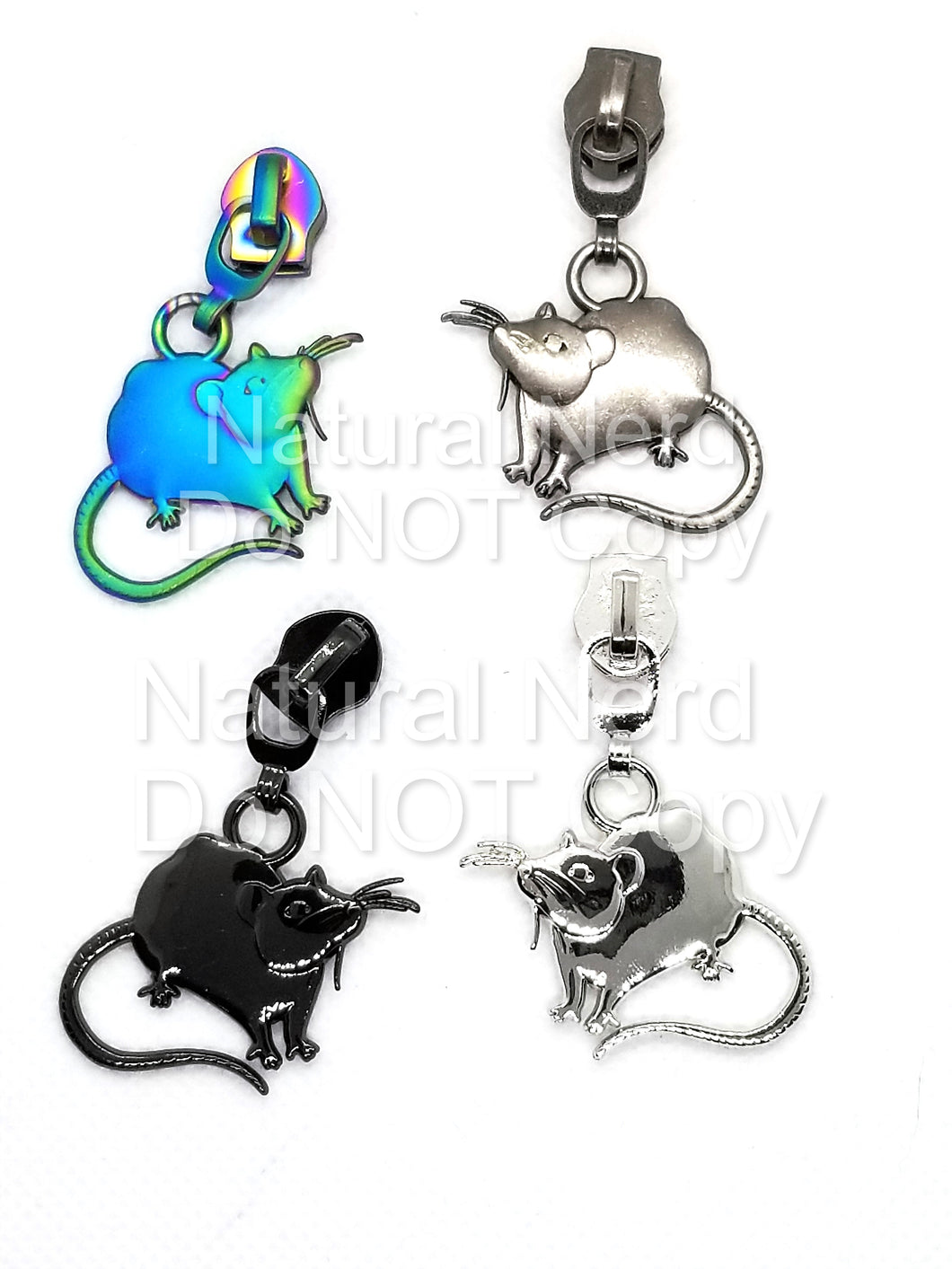 Rat Zipper Pull