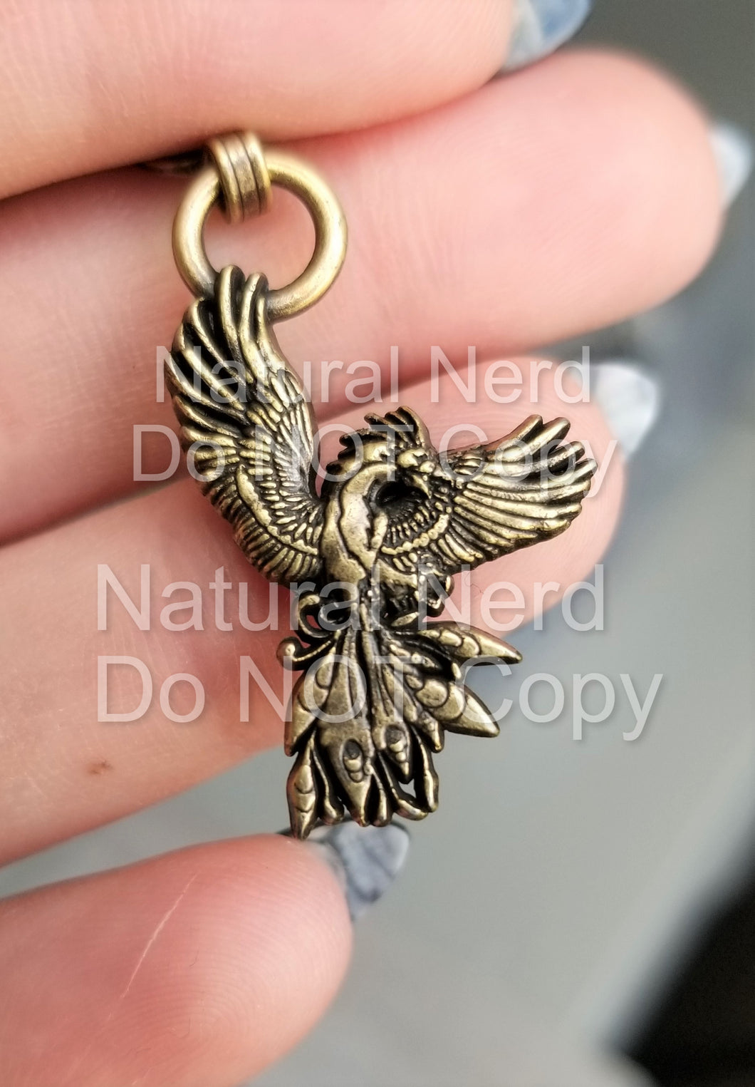 Phoenix Zipper Pull