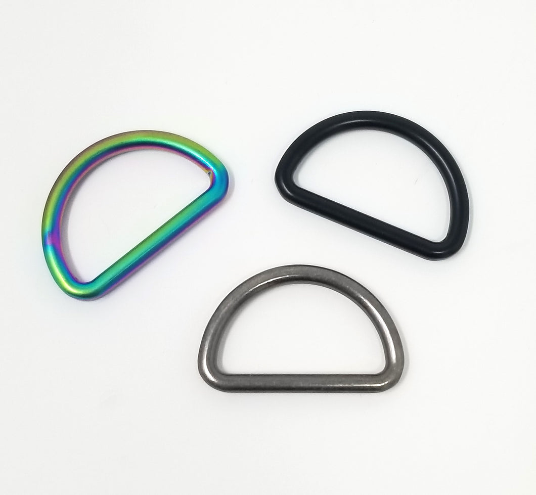 1 inch D rings pack of 5