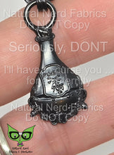 Load image into Gallery viewer, Poison Bottle Zipper Pull
