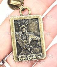 Load image into Gallery viewer, Monster Book Boyfriend Zipper Pull
