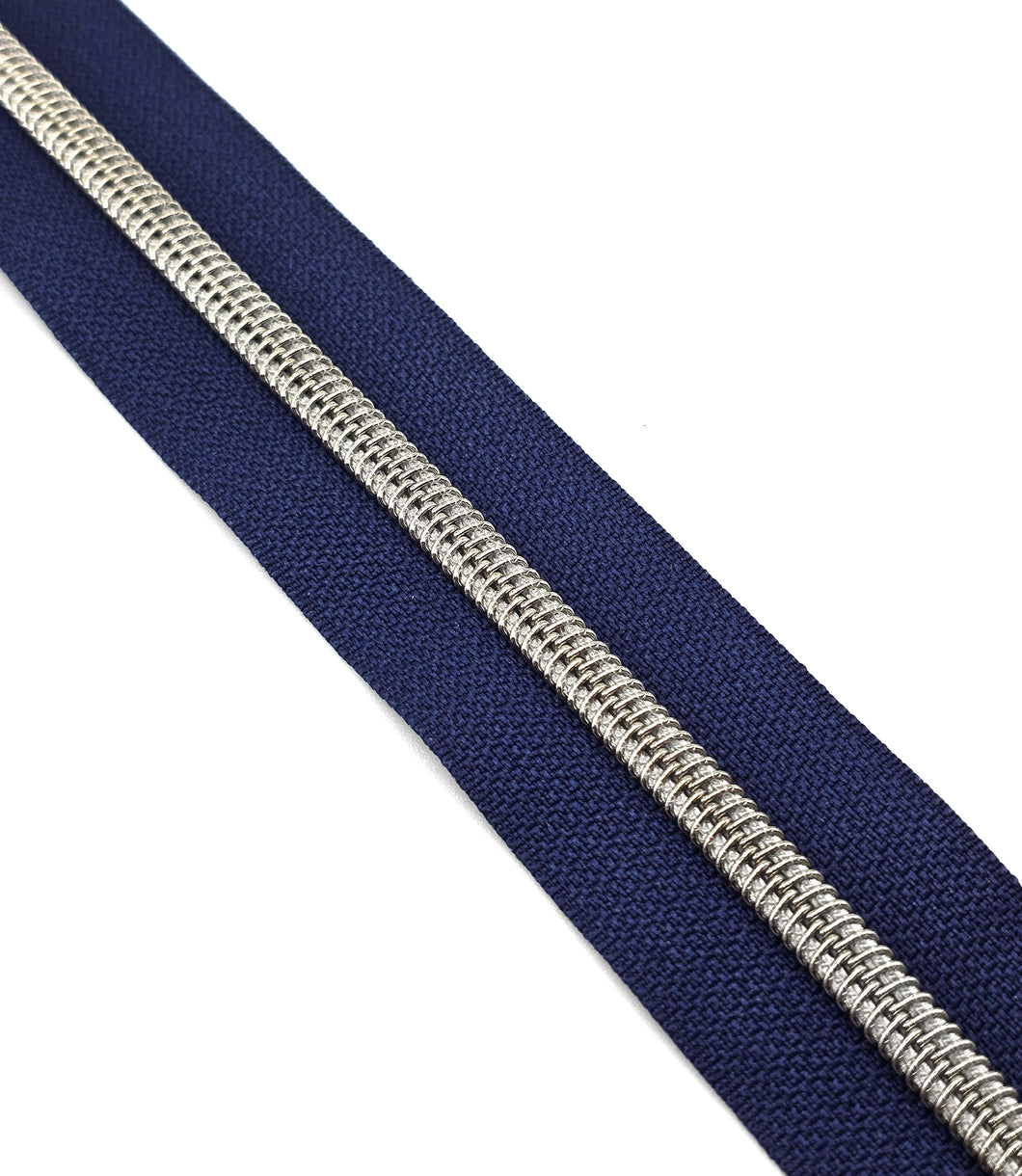 Navy Zipper Tape