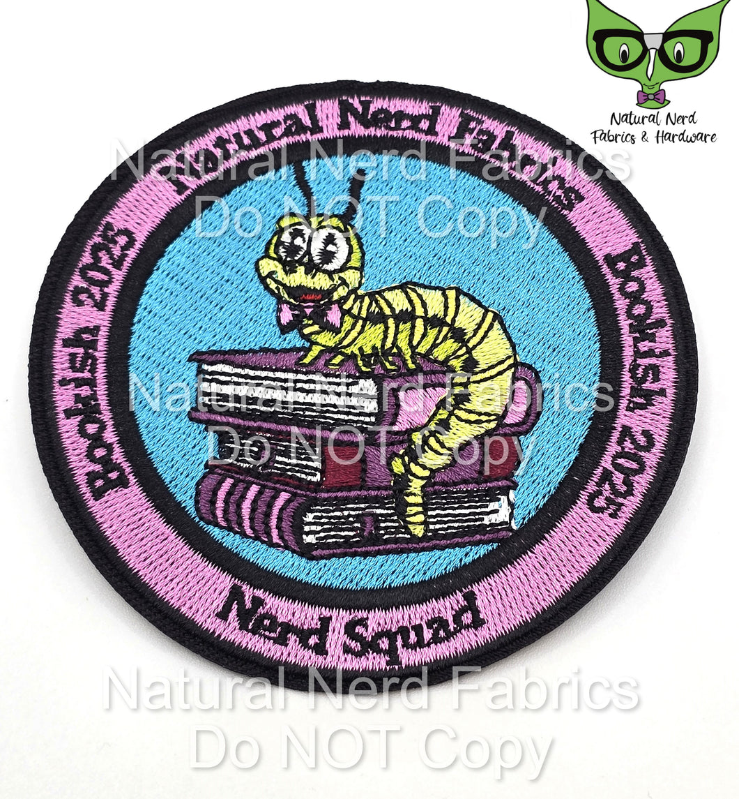 Nerd Squad Exclusive Bookish Round Patch