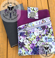 Load image into Gallery viewer, Floral Rune Stone Book Sleeve
