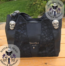 Load image into Gallery viewer, Leather &amp; Lace Baddie Handbag Set
