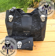 Load image into Gallery viewer, Leather &amp; Lace Baddie Handbag Set
