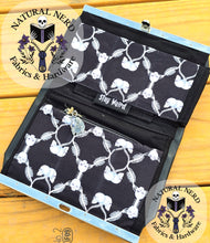 Load image into Gallery viewer, Bone Damask Zephy Wallet Clutch
