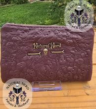 Load image into Gallery viewer, Skull Embossed Leather Wallet
