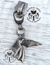 Load image into Gallery viewer, Vampire Bat Zipper Pull
