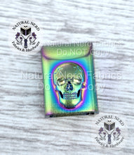Load image into Gallery viewer, Skull Zipper End Caps (pack of 5)
