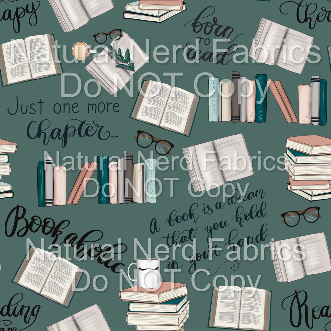 Bookaholic Green