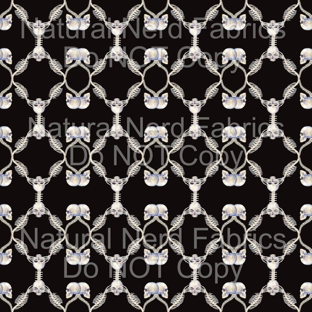 Bone Damask Remnants