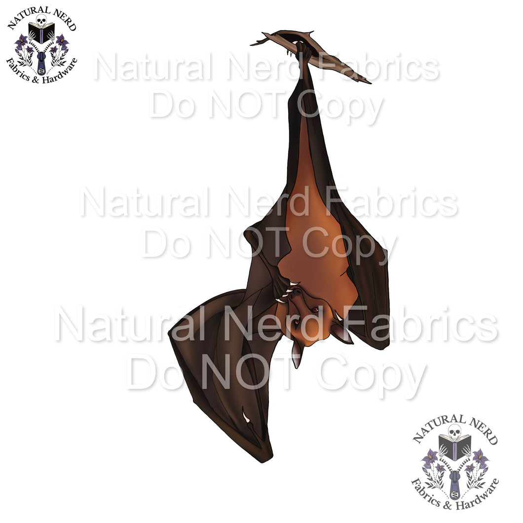 Flying Fox Bat STICKER