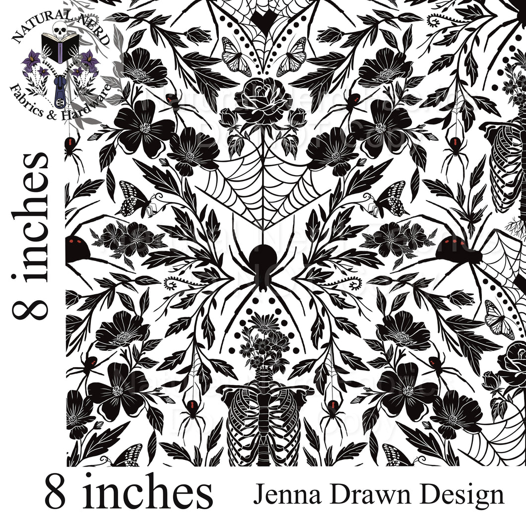 Black on White Widow remnants